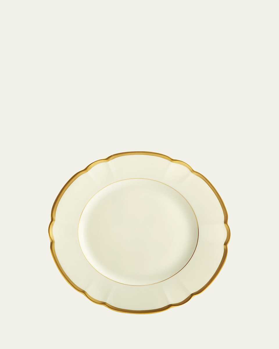 Colette Gold Salad/Dessert Plate